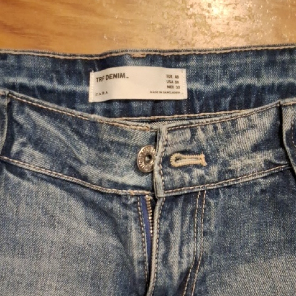 Zara Blue Jean Shorts